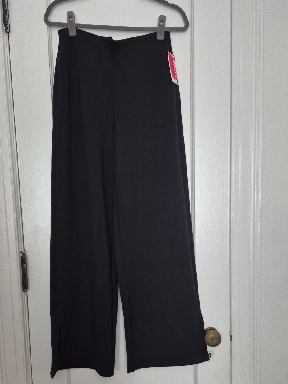 SPANX AirEssentials® Zero Waistband Wide Leg Pant In Very Black